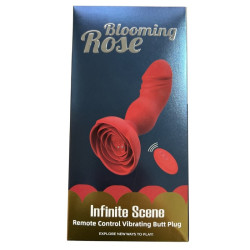 MyPlayToys Plug vibrant Rosy Juliet 10 x 3.5cm Rouge